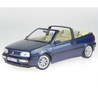 VW Golf 3 convertibile 1995 blu metallic modello di auto 188434 Norev 1:18