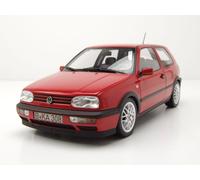 VW Golf 3 Gti 1996 Rosso Modellino Auto 1:18 Norev