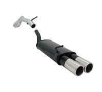 VW GOLF 4 97-03 silenziatore scarico - 2 x 90 mm