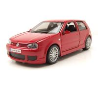 VW Golf 4 R32 Rosso Modellino Auto 1:24 Maisto