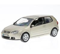VW Golf 5 2-porte beige modellino Schuco 1/43