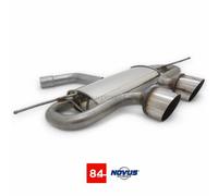 VW Golf 6 Sport Silenziatore R 2x100 MM Design Ms IN Acciaio Inox