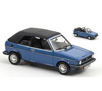 1:43 NOREV Volkswagen Golf Cabriolet Open 1981 Blue NV840069