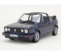 VW Golf 1 Cabrio Quartetto 1992 Blu Metallizzato Modello Auto 1:18 Norev