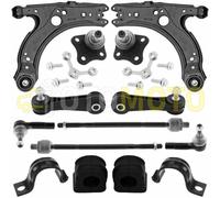 VW GOLF IV 4 97-05 KIT BRACCI BRACCETTI DI SOSPENSIONE ANTERIORE SX DX 12 PEZZI