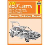 VW Golf & Jetta Mk 1 Diesel (78 - 84) Haynes Repair Manual (Tascabile)
