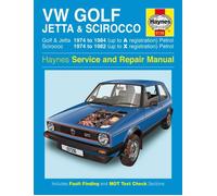 VW Golf Jetta Scirocco Mk 1 I Benzina 1974-1984 Nuovo Manuale Haynes Servizio...