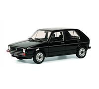 VW Golf MK1 L 4-porte nero modello di auto S1800209 Solido 1:18