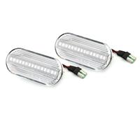 VW Golf MK4 Indicatori Laterali Set LED Dynamic Clear 97-05 Upgrade Plug & Play