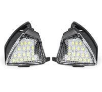 VW Golf MK5 Pozzanghera Luce Set Cortesia LED Bianco Ali Specchio Freccia 04-09