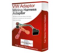 VW Golf MK6 CD Radio Stereo Cablaggio Cavo Adattatore Iso Convertitore