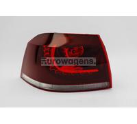 VW Golf MK6 Luce Posteriore Destro 11-16 Convertible LED Dark Red passeggeri OEM