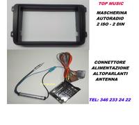 KIT 2DIN PER MONTAGGIO AUTORADIO SU VW POLO DAL 2009