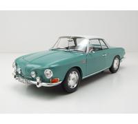 1/18 NOREV VOLKSWAGEN KARMANN GHIA TYPE 34 COUPE 1961 PACIFIC GREEN WHITE