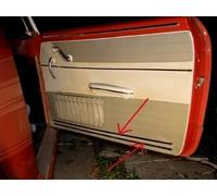 VW Karmann Ghia 1956-1966 Basso Su Il Porta Pannello Interno Bordo, Nuovo Uno