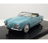 VW Karmann Ghia Cabrio 1955 Celeste Modellino Auto 1:43 ixo models
