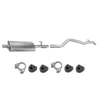 VW LT 2.5 2.8 TDI (96-06) SWB 3000Mm Silenziatore Centrale + Tubo Finale