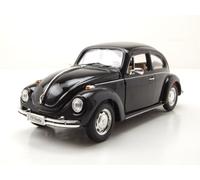 VW Maggiolino 1969 Nero Modellino Auto 1:24 Welly