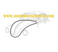 VW MAGGIOLINO BEETLE DA 4.61 NO 1303 - GUARNIZ.COFANO ANTERIORE FRONT HOOD SEAL