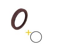 VW MAGGIOLINO BEETLE KARMANN T1 T2 T3 TYPE3 - PARAOLIO VOLANO + ORING CRANK SEAL