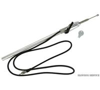 VW MAGGIOLINO DAL 8.66 - ANTENNA CROMATA RETRATTILE