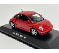 VW Nuovo Beetle 1998 Rosso 1:43 Scala Maxichamps 940058001