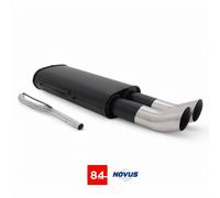 VW Passat 35I (B3/B4) Silenziatore Sportivo 2x76Mm DTM