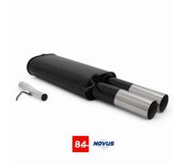 VW Passat 3B / 3BG Silenziatore Sportivo 2x76mm RL-Design
