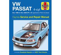 VW Passat 4-Cyl Petrol & Diesel (Dec 96 - Nov 00) P To X (Tascabile)