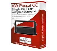 VW Passat Cc Stereo Radio Cruscotto Adattatore Pannello Modanatura Piatto CD