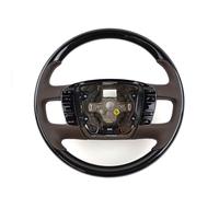 VW Phaeton 3D1 3D9 Volante Legno Pelle Nero Marrone 3D0419091BT ECM