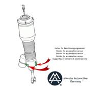 VW Phaeton Ammortizzatori a sospensione pneumatica anteriore sinistra 3D0616039L