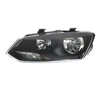 VW Polo 14-17 Nero Doppio Riflettore Faro Sinistro autista Lato Destro OEM Hella
