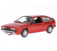 VW Scirocco 2 1981 rosso modello di auto 840143 Norev 1:43