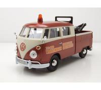 VW T1 Bus DoKa Pritsche Abschlepper Volkswagen Specialists 1:24 MotorMax