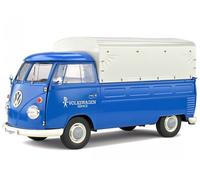 VW T1 Pritsche Plane blu VW Service modello di auto 421187900 Solido 1:18