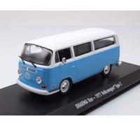 VW T2 Bus 1971 Blu Bianco Dharma Van Lost Modellino 1:43 Greenlight Collectibles