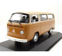 VW T2 Bus 1972 Beige Marrone Modellino 1:43 Maxichamps