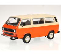 VW T3a Caravelle Typ 2 1981 orange-beige modello di auto CLC501 IXO 1:43