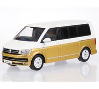 VW T6 Multivan 2017 bianco-gold modello di auto IXOCLC351 IXO 1:43