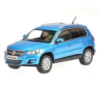 VW Tiguan 2007 blu metallic modello di auto CLC574 IXO 1:43