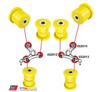 VW Touareg I silent blocco triangolo inferiore anteriore 7L0407182E, 95534324301