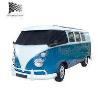 VW TRANSPORTER T1 Copertura Parabrezza Foderata Su Misura (1950-1967) Nera 421