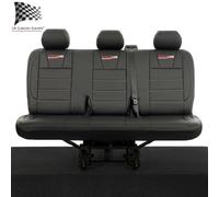 VW Transporter T5/T5.1 Posteriore Seat Cover Similpelle & Ricamo (2003-2015) 871