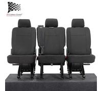 VW Transporter T6/T6.1 2ND Fila 3 X Singolo Seat Cover (2024 IN Poi)
