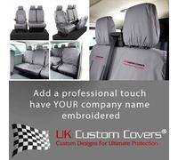 VW Transporter T6/T6.1 Anteriore & Posteriore Seat Cover & Emb (2024 Su) 103 212