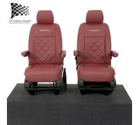 VW Transporter T6/T6.1 Caravelle Anteriore Cover Similpelle & Logo (2025 Su) 965