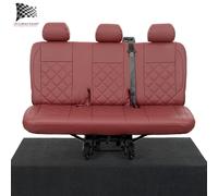 VW Transporter T6/T6.1 Shuttle Posteriore Seat Cover (2025 IN Poi) Rosso 967