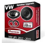 VW Up Casse Portiera Anteriore Pioneer Auto Speaker + Adattatore Anelli 300W
