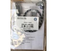 VW Usb-Premiumkabel Usb-A Su Micro-Usb - Premium 30cm Lunghezza Originale Nuovo